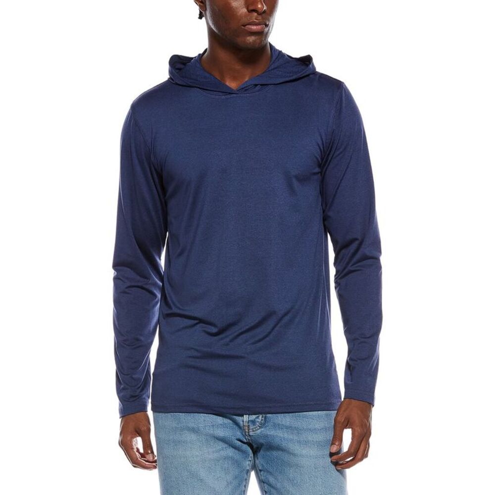 Vintage 1946 Mens Heather Hoodie, Blue